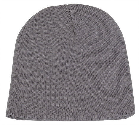 Skull Beanie Grey