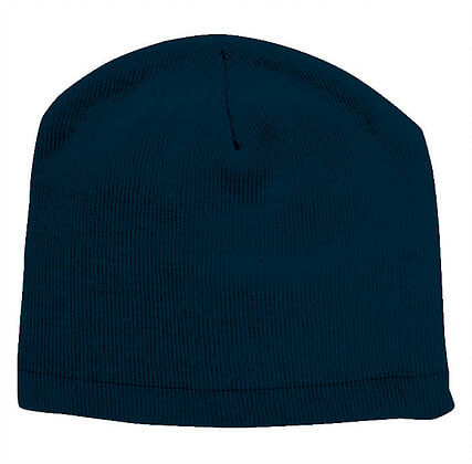 Skull Beanie Navy