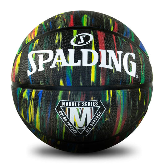 Spalding Marble Black Outdoor Basketball