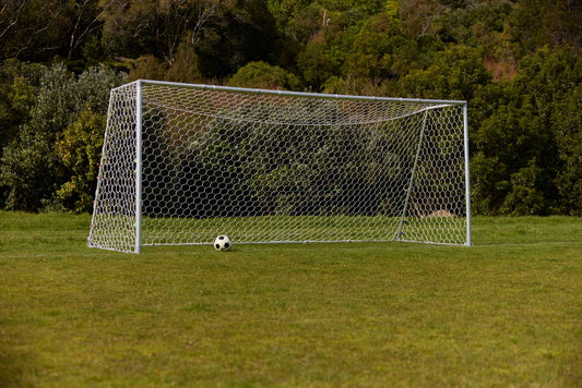 TELESCOPIC GOAL - T3 - HARD/SOFT GROUND ALUMINIUM FULL FRAME SOCCER GOAL