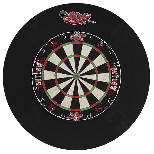 Outlaw Tournament Dartboard & Surround Set