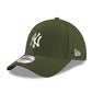 New Era New York Yankees New Olive 9FORTY Cloth Strap - 12293235