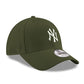 New Era New York Yankees New Olive 9FORTY Cloth Strap - 12293235