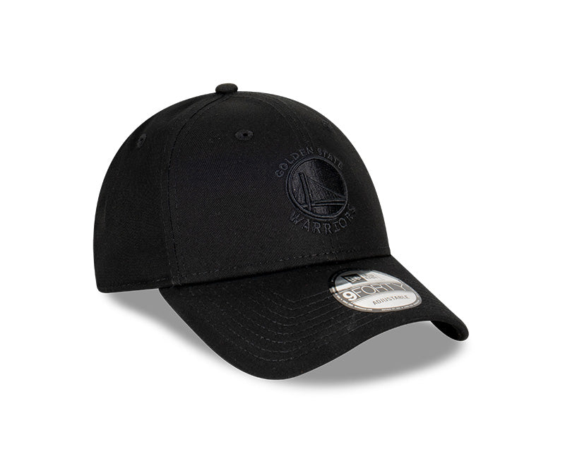 New Era Golden State Warriors Black 9FORTY Cloth Strap - 13750801