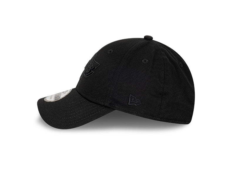 New Era Los Angeles Lakers Black 9FORTY Cloth Strap - 13773391