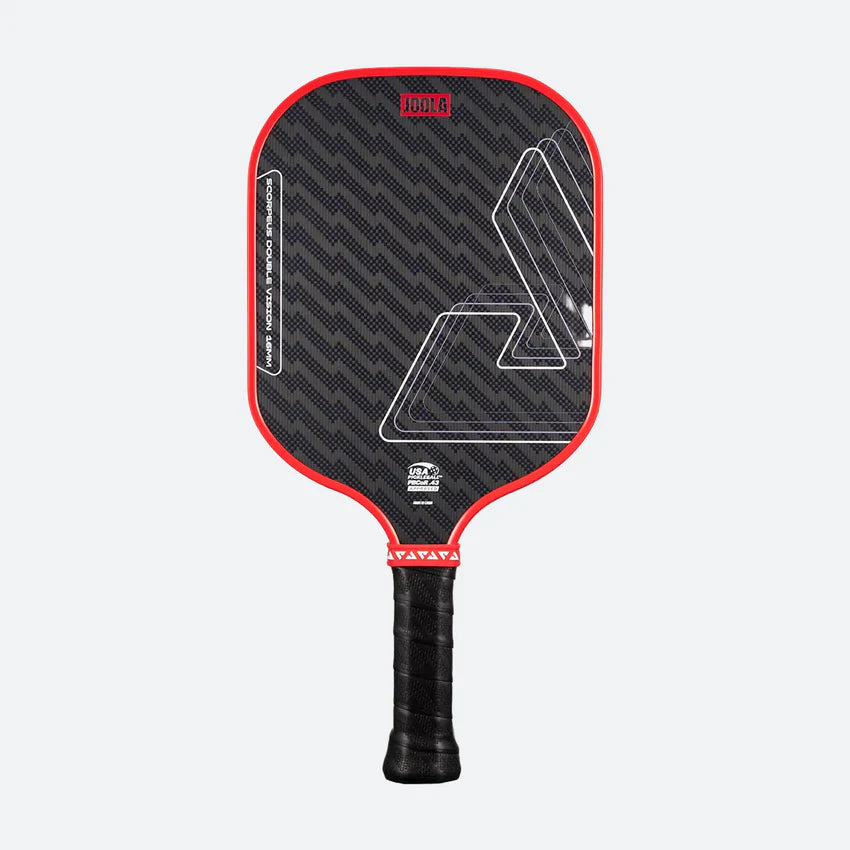 Joola Scorpeus Double Vision Pickleball Paddle 16mm - Blaze Red