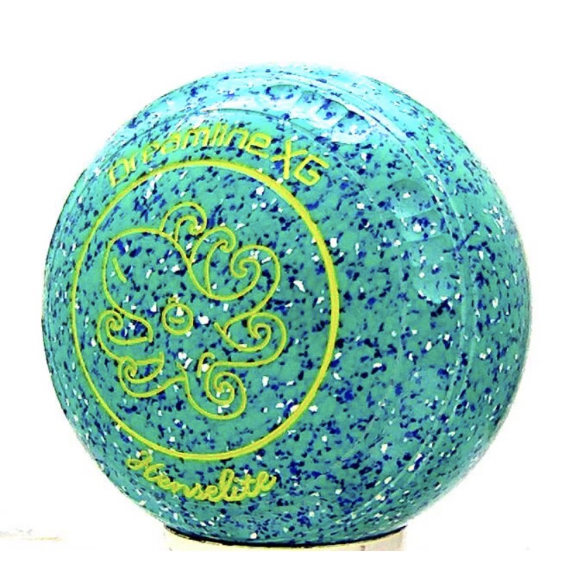 Henselite Dreamline XG Seaspray Lawn Bowls Set - Size 1