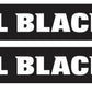 All Blacks Tryline Jacquard Scarf