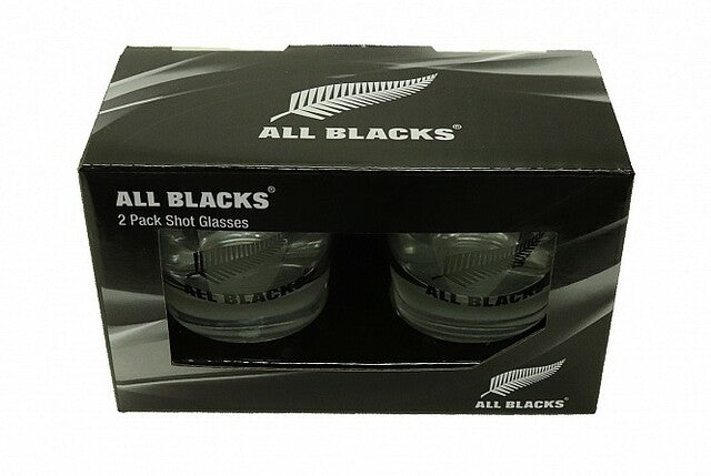 All Blacks Shot Glasses - 2 Pack