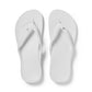 Archies Original Classic Jandals - With Crystal - White
