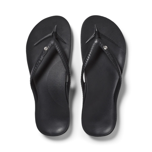 Archies Original Classic Jandals - With Crystal - Black