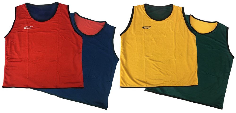 Reversible Tackle Bib - Green/Yellow (6 Sizes Available)