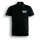 Browns Bay Pickleball Breezeway Polo Shirt - Black - Ladies