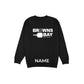 Browns Bay Pickleball Crew Neck Sweat - Black - Mens - WITH NAME