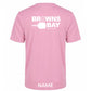 Browns Bay Pickleball Breezeway T-Shirt - Pink - Unisex Fit - WITH NAME