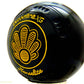 Henselite Dreamline XG Black Lawn Bowls Set - SIZE 4 (Black/Yellow)