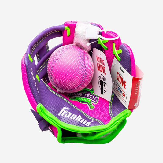 Franklin Airtech Teeball Mitt - 8.5" - Comes with Free Foam Ball
