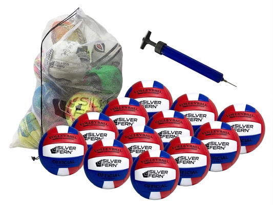Silver Fern Volleyball Kit - 12 Ball