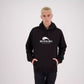 Hibiscus Coast Pickleball Origin Hoodie - Mens - Black with Large White Logo