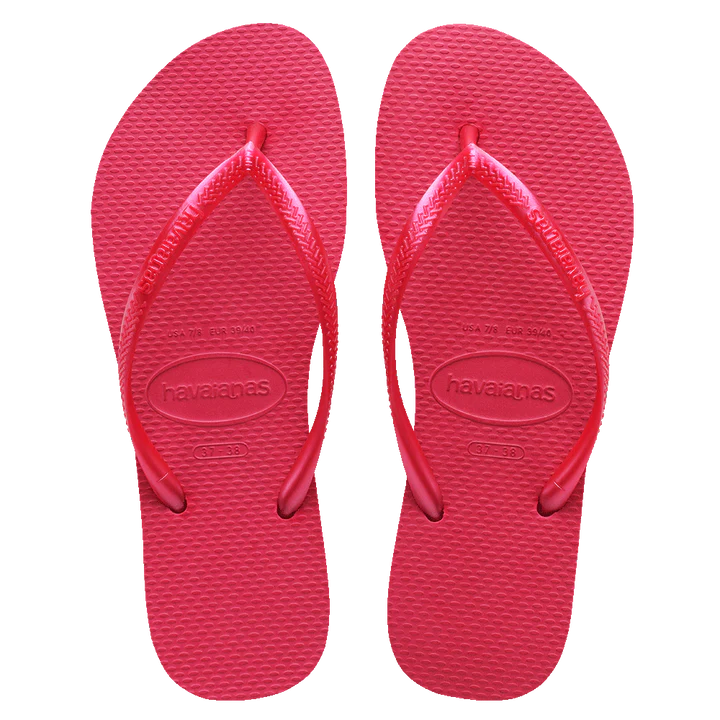 Havaianas Slim Flip Flops - Ladies Pink Fever