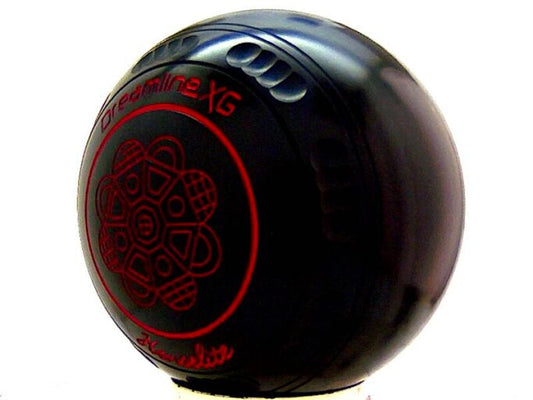 Henselite Dreamline XG Black Lawn Bowls Set - SIZE 1