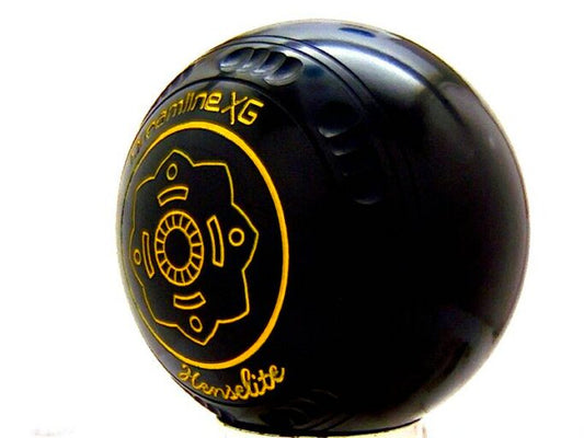 Henselite Dreamline XG Black Lawn Bowls Set - SIZE 2
