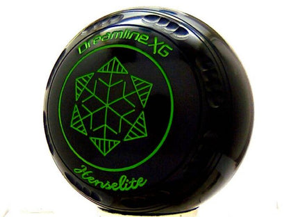 Henselite Dreamline XG Black Lawn Bowls Set - SIZE 3