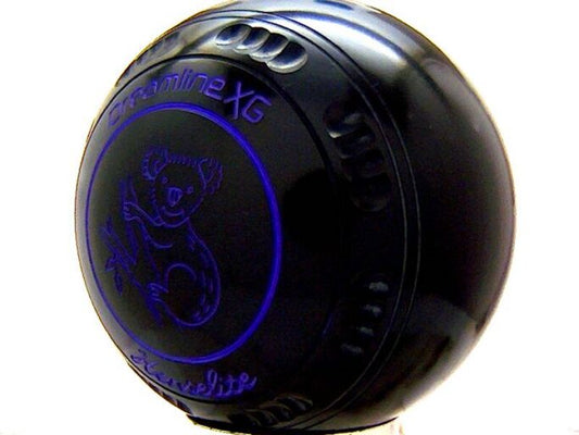Henselite Dreamline XG Black Lawn Bowls Set - SIZE 4
