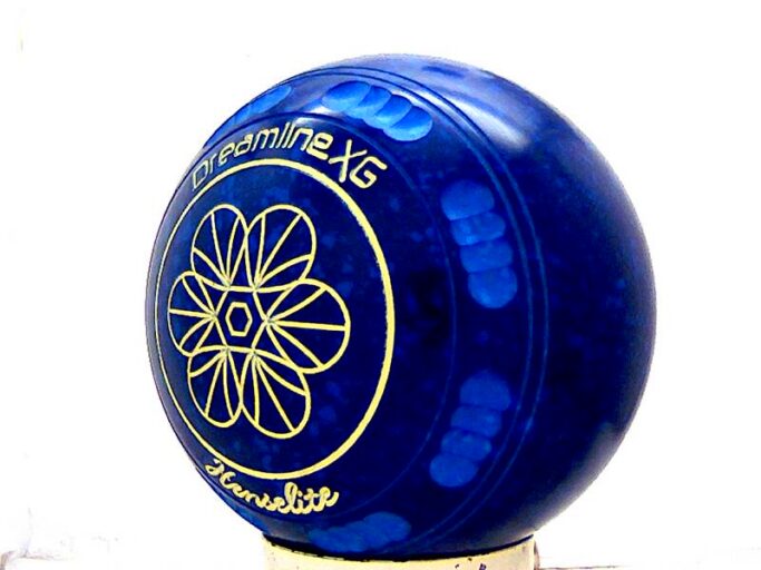 Henselite Dreamline XG Midnight Lawn Bowls Set - SIZE 000