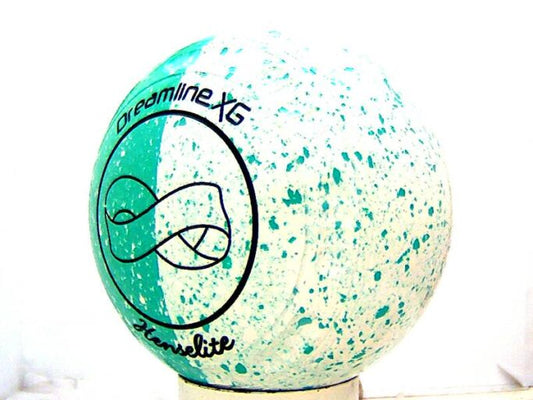 Henselite Dreamline XG Peppermint Duo Lawn Bowls Set