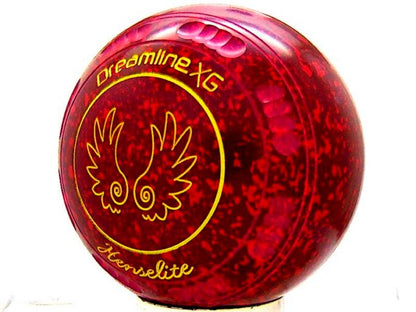 Henselite Dreamline XG Ruby Rich Lawn Bowls Set - SIZE 4