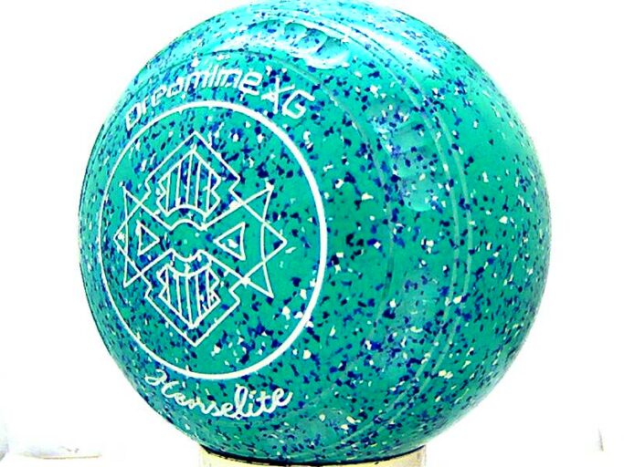 Henselite Dreamline XG Seaspray Lawn Bowls Set - SIZE 4