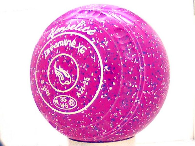 Henselite Dreamline XG Aster Lawn Bowls Set - SIZE 3