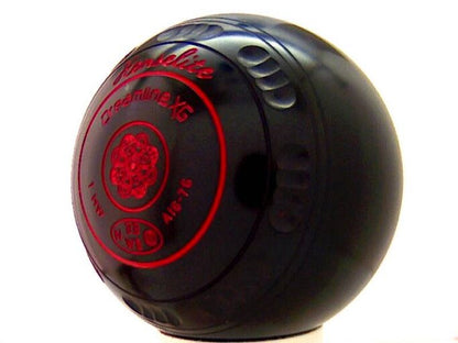 Henselite Dreamline XG Black Lawn Bowls Set - SIZE 1
