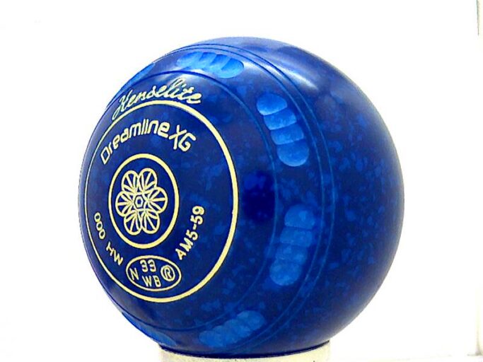 Henselite Dreamline XG Midnight Lawn Bowls Set - SIZE 000