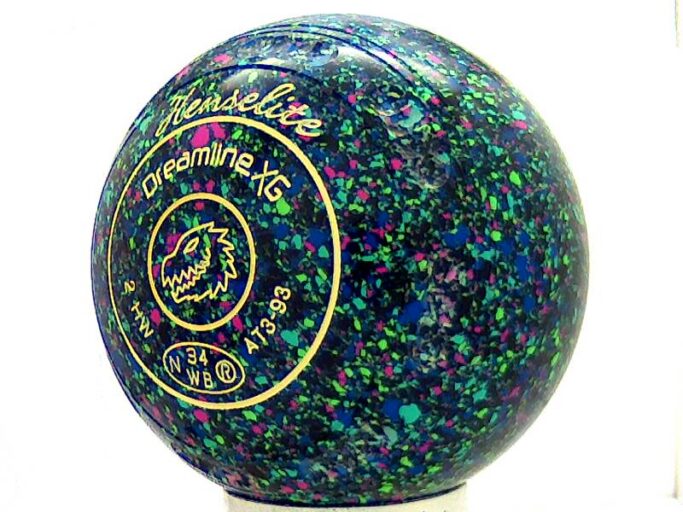 Henselite Dreamline XG Mystic Lawn Bowls Set - SIZE 2