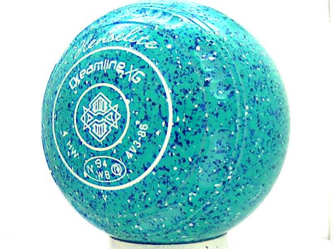 Henselite Dreamline XG Seaspray Lawn Bowls Set - SIZE 4