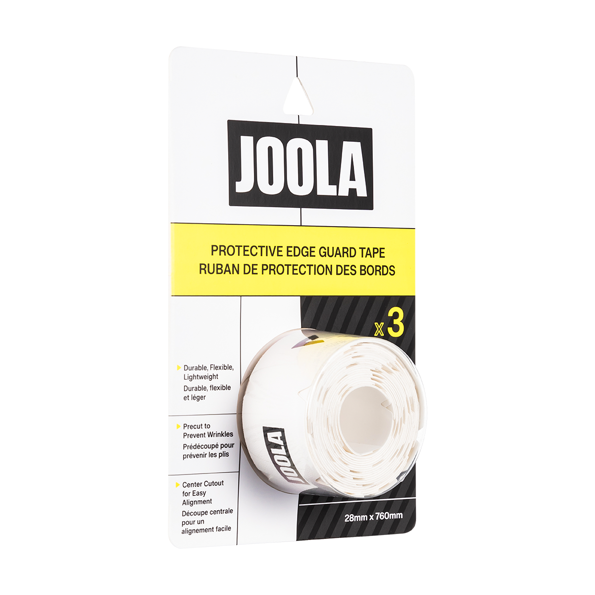Joola Pro V Edge Guard Tape - White - 28mm x 760mm