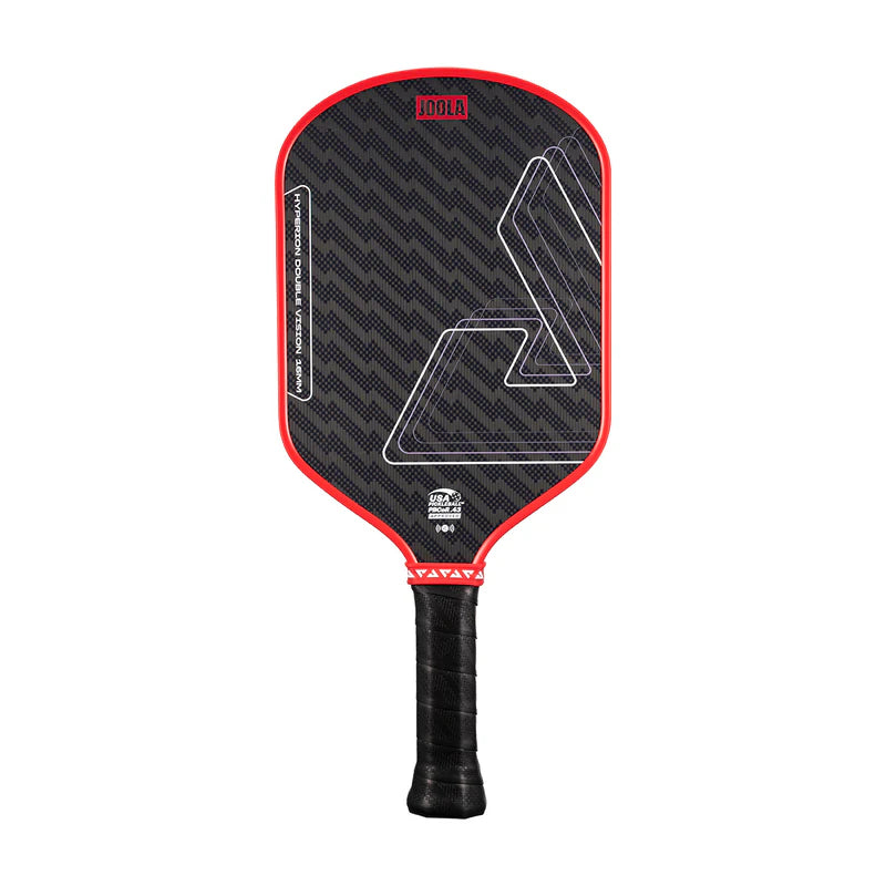 Joola Hyperion Double Vision Pickleball Paddle 16mm - Blaze Red