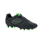 Lotto Stadio 705 FG Football Boot - Adults - Black/Green