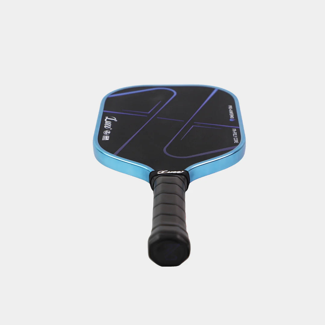 Luzz Pro 4 Blue Blaze Inferno Pickleball Paddle