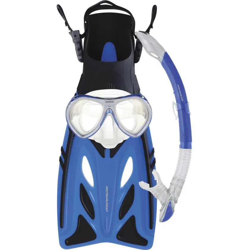 Mirage Crystal Junior Mask, Snorkel & Fin Set