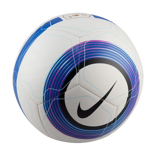 Nike EPL Pitch Football 25 - White/Blue/Black - 6 Pack