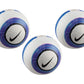 Nike EPL Pitch Football 25 - White/Blue/Black - 3 Pack