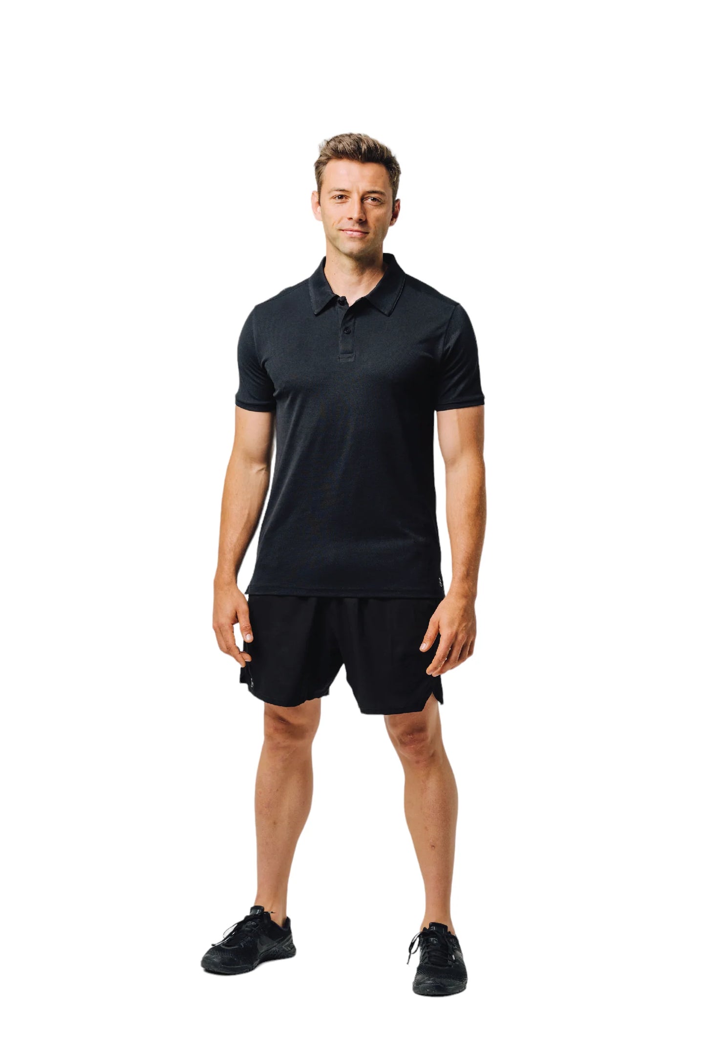 Blank Performance Mens Dual Tech Polo