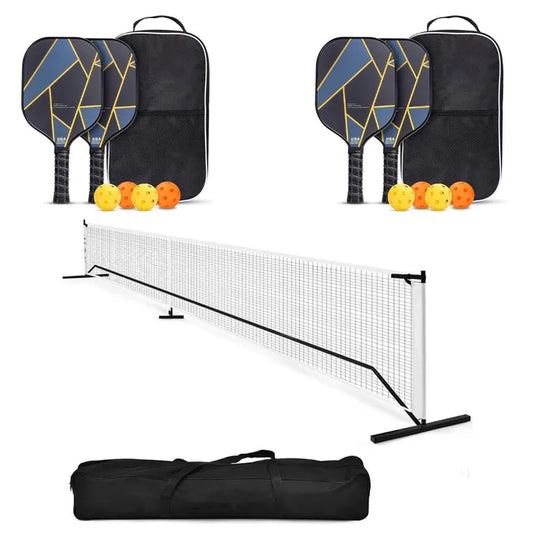 Pickleball 4 Player Set with Net