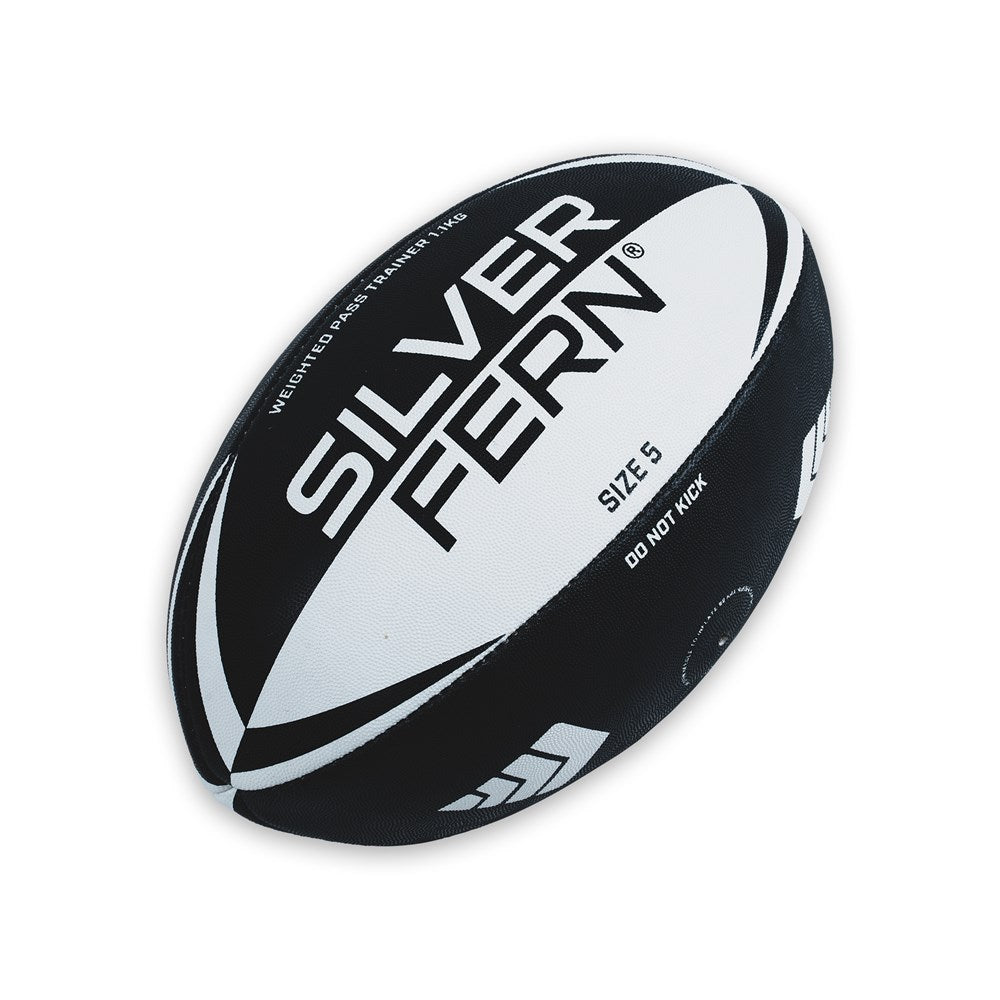 Silver Fern Rugby Training Pass Ball