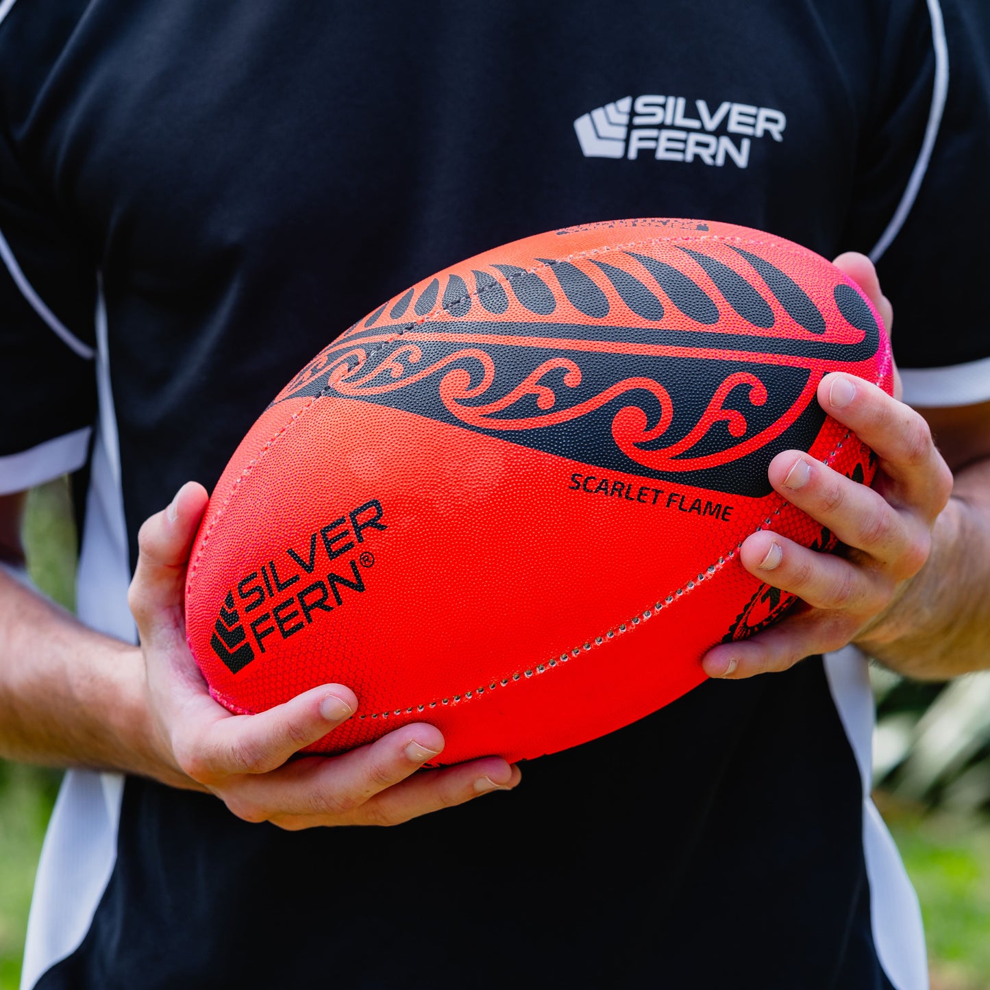 Silver Fern Sport Scarlet Flame Touch Ball