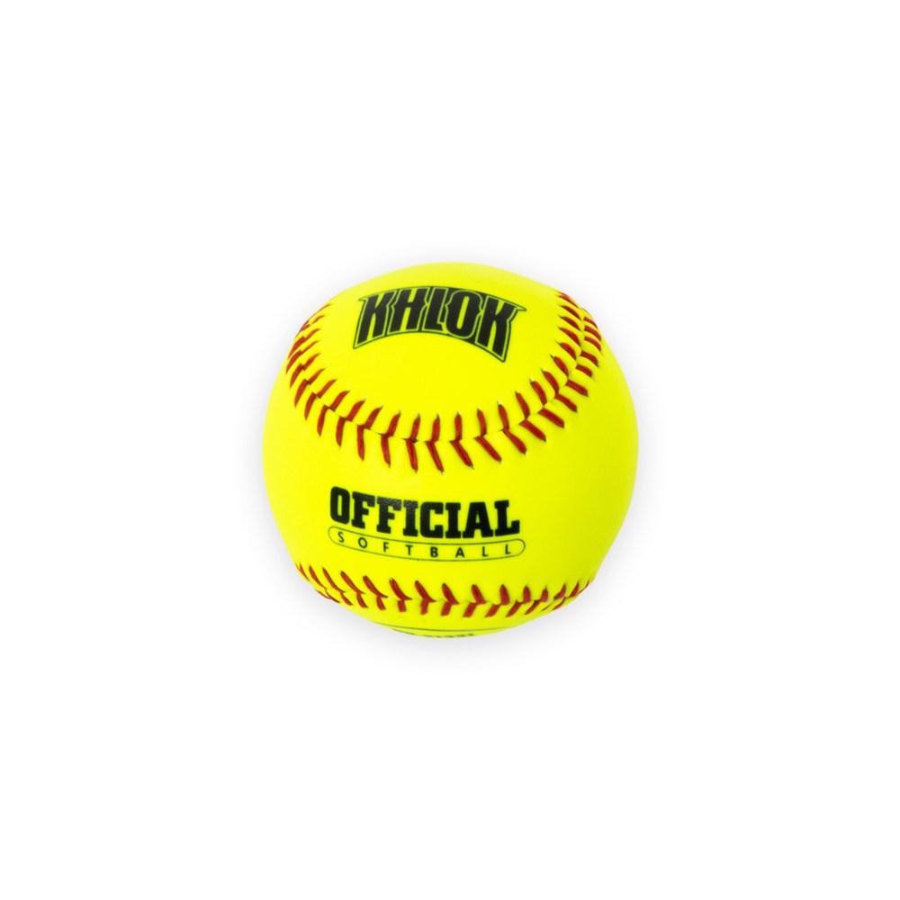 Chrome Leather Softball - SBS12C