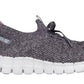 Skechers Flex Step - Soft Stroll Walking Shoe - Ladies - Charcoal